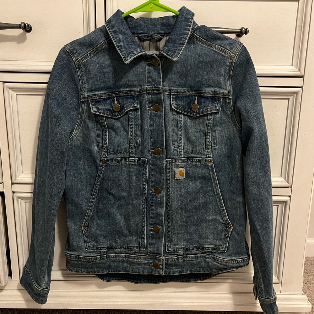 Carhartt Blue Denim Jacket